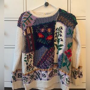 Vintage Hand-knit sweater